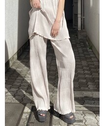 EMODA | シャーリングラフパンツ(その他パンツ)