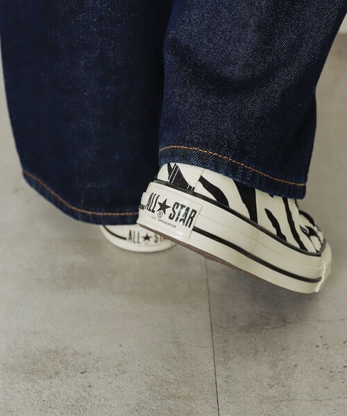 SENSE OF PLACE by URBAN RESEARCH(センスオブプレイスバイアーバンリサーチ)の「『WEB限定』CONVERSEALL ALL STAR US ZEBRA OX(スニーカー・レディース・WHITE・22.5/23.5/24.5)」の8枚目の写真