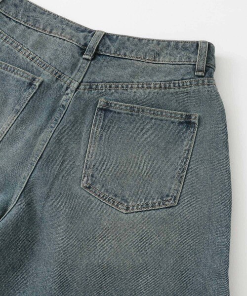 SENSE OF PLACE by URBAN RESEARCH（センスオブプレイスバイアーバンリサーチ）の「ニーレングスデニム（デニムパンツ・レディース・D.INDIGO/L.INDIGO・S/M）」の14枚目の写真