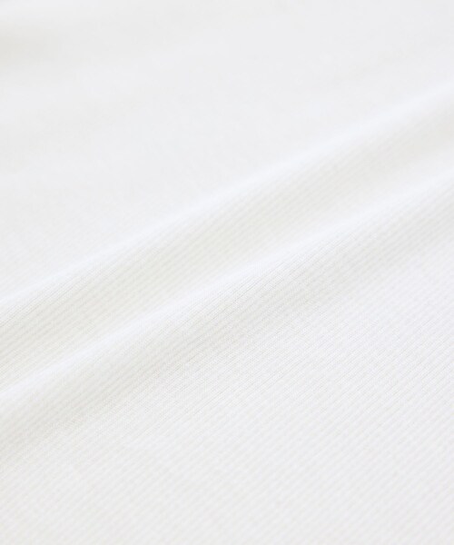 ADAM ET ROPE'(アダムエロペ)の「ハイウェットテレコ2WAYネックT(Tシャツ/カットソー・レディース・ブラック/オフホワイト・F)」の21枚目の写真