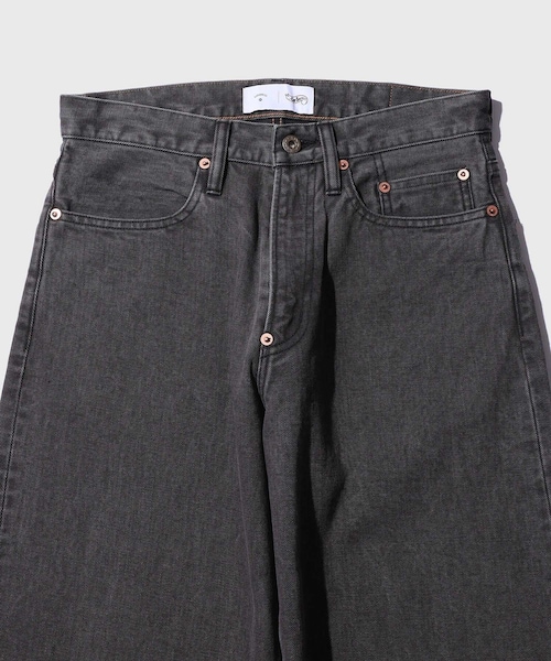 ADAM ET ROPE'(アダムエロペ)の「【SUGARHILL/シュガーヒル】"CAR SERVICE" MODERN DENIM REGULAR CUT(デニムパンツ・メンズ・ブラック・30/32)」の4枚目の写真