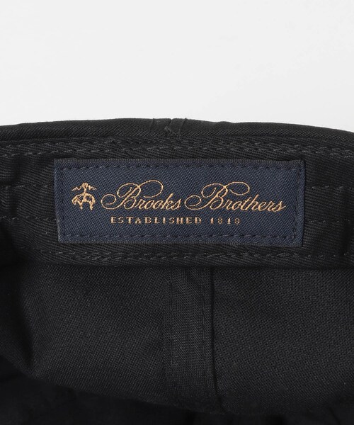 URBAN RESEARCH（アーバンリサーチ）の「BROOKS BROTHERS　WL SERGE LOGO BCAP（キャップ・メンズ・BLACK/NAVY・one）」の8枚目の写真