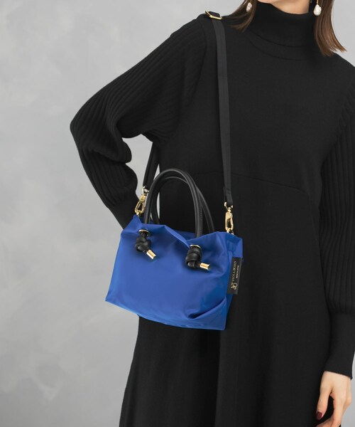 URBAN RESEARCH ROSSO（アーバンリサーチロッソ）の「VIOLAd’ORO　BIANCA XS（ハンドバッグ・レディース・royalblue/blackblack/taupescarl/dbegpurple/taupeblack・-）」の6枚目の写真