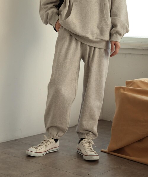 SENSE OF PLACE by URBAN RESEARCH（センスオブプレイスバイアーバンリサーチ）の「カラースウェットパンツ（スウェットパンツ・メンズ・BORDEAUX/BLACK/TOPGRAY・M/L）」の9枚目の写真