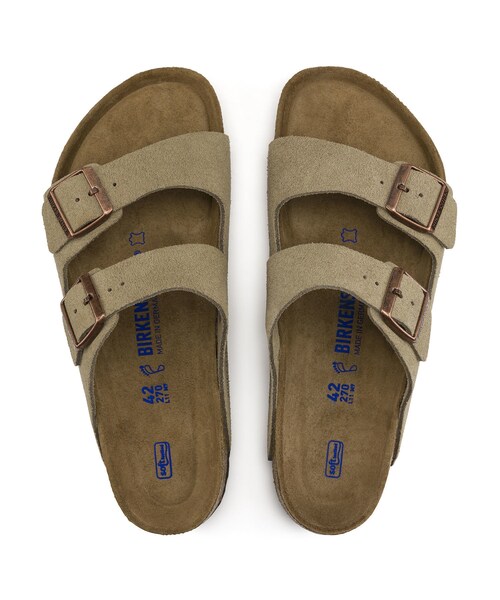 ADAM ET ROPE'（アダムエロペ）の「【公式サイト限定】【BIRKENSTOCK】Arizona SFB Suede（サンダル・レディース・ベージュ系・36/37/38/39）」の9枚目の写真