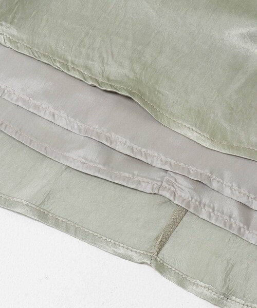 URBAN RESEARCH ROSSO（アーバンリサーチロッソ）の「kaene　ドロストギャザーセパレートドレス（ワンピース・レディース・GRAY/MINT・36）」の22枚目の写真