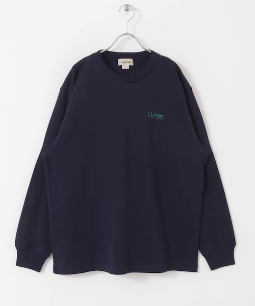 URBAN RESEARCH DOORS（アーバンリサーチドアーズ）の「L.L.Bean JAPAN EDITION　UNION LONG SLEEVE T-SHIRTS（Tシャツ/カットソー・メンズ・WHITE/BIRCH/TOP GREY/TOP SAX/TOP RED/NAVY・M/L/XL）」の5枚目の写真