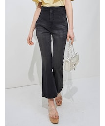 MERCURYDUO | センプレフレアデニムパンツ(その他パンツ)