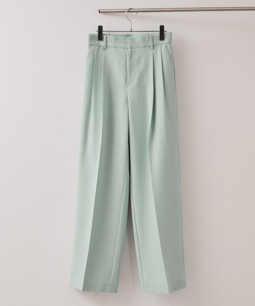 VIS（ビス）の「【美easy】コンフォートストレートワイドパンツ/イージーケア・UVケア・セットアップ対応（その他パンツ・レディース・グレー/ベージュ/ライトグリーン/ネイビー・L/M/S/SS）」の11枚目の写真