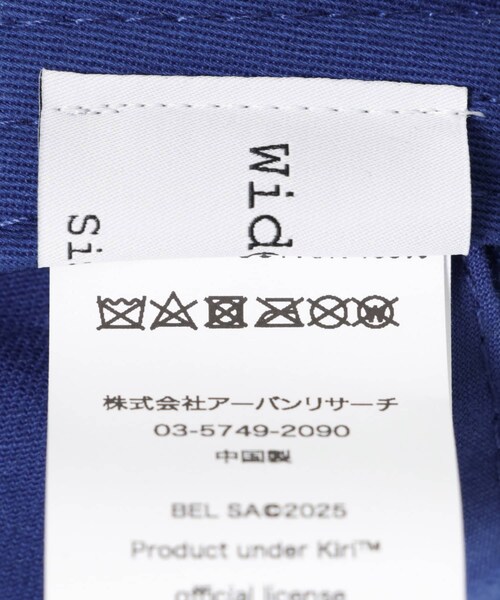 URBAN RESEARCH(アーバンリサーチ)の「『別注』Kiri×Wide Dad Logo Cap(キャップ・メンズ・NAVY/WHITE・FREE)」の17枚目の写真
