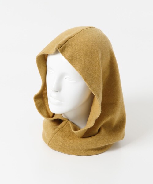 URBAN RESEARCH DOORS(アーバンリサーチドアーズ)の「CASHMERE KNIT FOODIE(ネックウォーマー/スヌード・レディース・BEIGE/WHITE/CAMEL・One)」の11枚目の写真