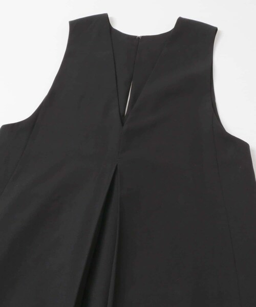 KBF（ケイビーエフ）の「『一部WEB限定カラー』2WAYフレアジャンパースカート（ワンピース・レディース・CHARCOAL/BLACK/BROWN×BLU/NAVY・36/38）」の14枚目の写真