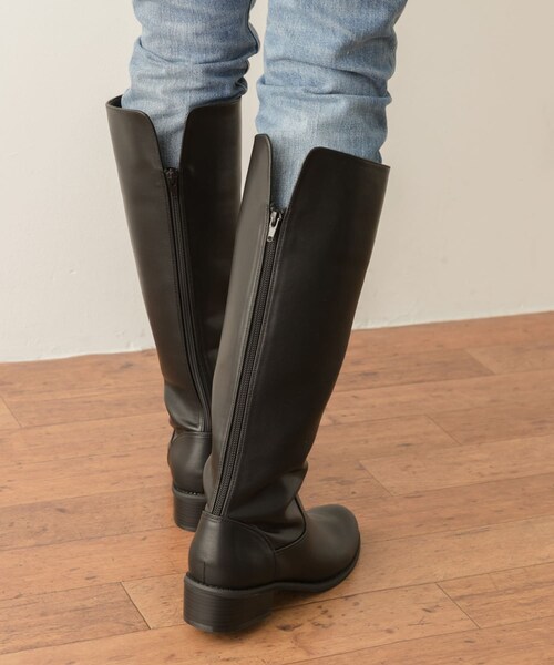 URBAN RESEARCH Sonny Label（アーバンリサーチサニーレーベル）の「ロングブーツ（ブーツ・レディース・ブラック/ブラウン・36/37/38）」の5枚目の写真
