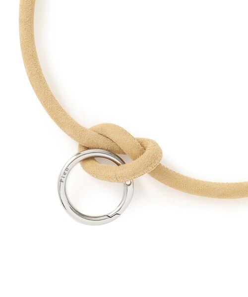 ADAM ET ROPE'（アダムエロペ）の「【J’aDoRe限定】【Pien Studios（ピエン スタジオ）】knot belt（ベルト・レディース・ブラック/オレンジ/クリーム・F）」の6枚目の写真