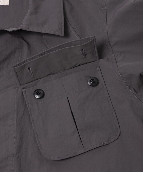 URBAN RESEARCH DOORS(アーバンリサーチドアーズ)の「Snow Peak Apparel NYLON WASHER JACKET(テーラードジャケット・メンズ・GREIGE/CHARCOAL/BLACK・M/L/XL)」の14枚目の写真