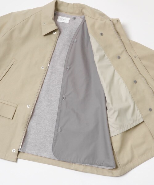 URBAN RESEARCH DOORS(アーバンリサーチドアーズ)の「STILL BY HAND ライナー付きショートブルゾン(ブルゾン・メンズ・BLACK/BEIGE・46/48)」の11枚目の写真