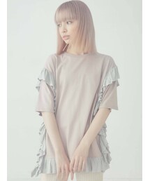 merry jenny | circle frill tee(Tシャツ/カットソー)