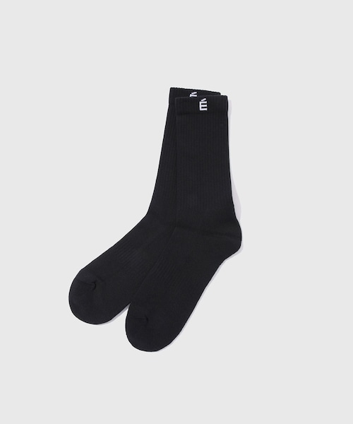 ADAM ET ROPE'(アダムエロペ)の「【Etudes Studio/エチュードストゥディオ】RIB SOCKS(ソックス/靴下・メンズ・ブラック・F)」の1枚目の写真