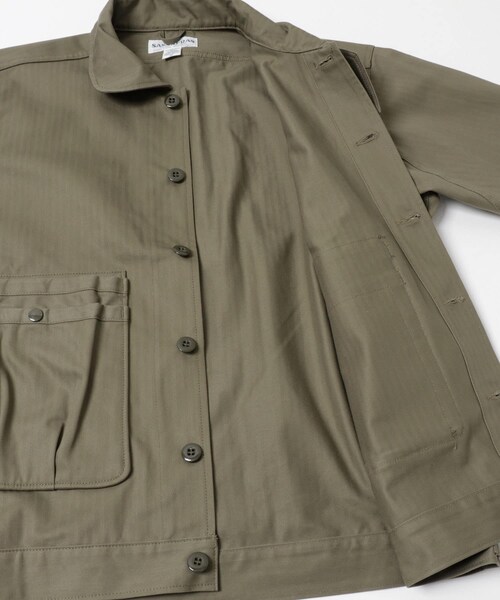 URBAN RESEARCH DOORS(アーバンリサーチドアーズ)の「SASSAFRAS OVERGROWN TRUG JACKET(テーラードジャケット・メンズ・OLIVE/BLACK・S/M/L)」の11枚目の写真