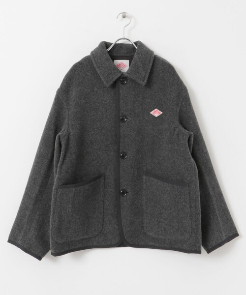 URBAN RESEARCH DOORS(アーバンリサーチドアーズ)の「DANTON COVERALLS JACKET(カバーオール・メンズ・H.BEIGE/NAVY/M.GREY/BLACK・38/40/42)」の10枚目の写真