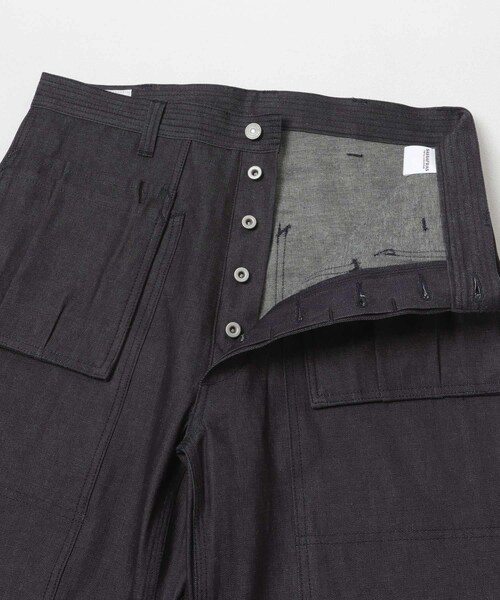 URBAN RESEARCH DOORS(アーバンリサーチドアーズ)の「SASSAFRAS LANDSCAPER GROWN PANTS(デニムパンツ・メンズ・INDIGO/BLACK・S/M/L)」の9枚目の写真