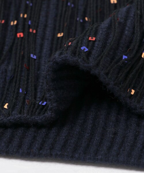 URBAN RESEARCH（アーバンリサーチ）の「TAN　SPANGLE KNITTED BAND TOP（ニット/セーター・レディース・NAVY/WHITE・FREE）」の9枚目の写真