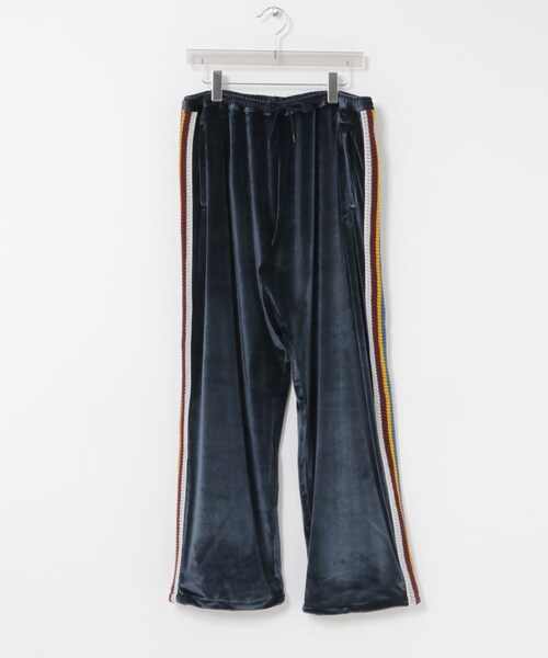 URBAN RESEARCH（アーバンリサーチ）の「The DUFFER N NEPHEWS　VELOUR TRACK PANTS（その他パンツ・メンズ・BLACK/NAVY・S/M）」の10枚目の写真