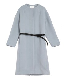 ELENDEEK | CREW NECK COCOON CT(ノーカラーコート)