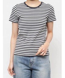 Ungrid | カラーフィットボーダーTee(Tシャツ/カットソー)