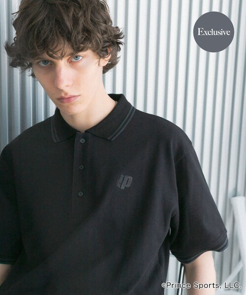 SENSE OF PLACE by URBAN RESEARCH（センスオブプレイスバイアーバンリサーチ）の「『別注』prince　ポロシャツ（ポロシャツ・メンズ・GREEN/WHITE/BLACK/NAVY・M/L）」の3枚目の写真