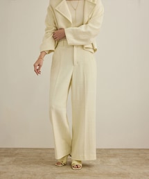 MANTECO(マンテコ) コットンライトツイードパンツ/イージーケア