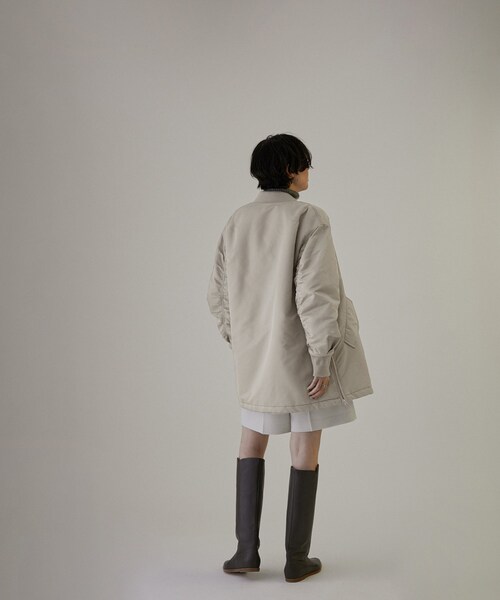 サロンアダムエロペ　サイドジップミドルMA-1【撥水加工付き】 ADAM ET ROPE'（アダムエロペ）の「サイドジップミドルMA-1【撥