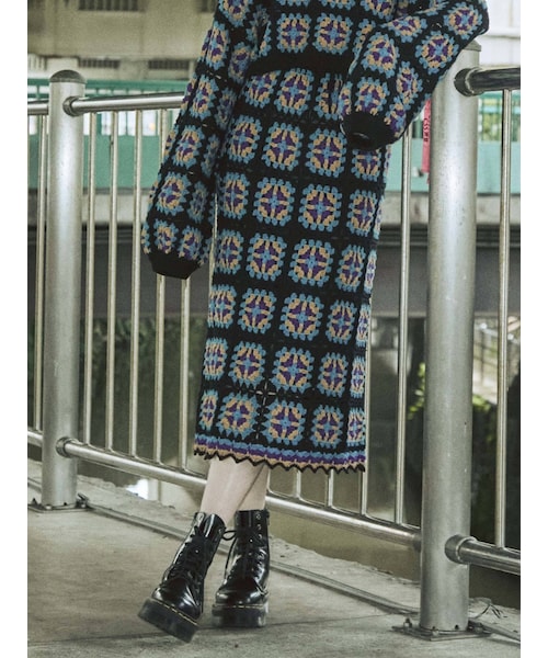 Jouetie ジュエティ の クロシェロングスカート セットアップ対応 スカート Wear