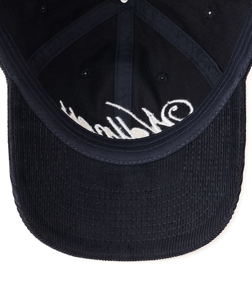 ADAM ET ROPE'（アダムエロペ）の「【J'aDoRe限定】【Sporty&Rich(スポーティー アンド リッチ)】Soho Corduroy Hat（キャップ・レディース・ネイビー/ワイン・F）」の11枚目の写真