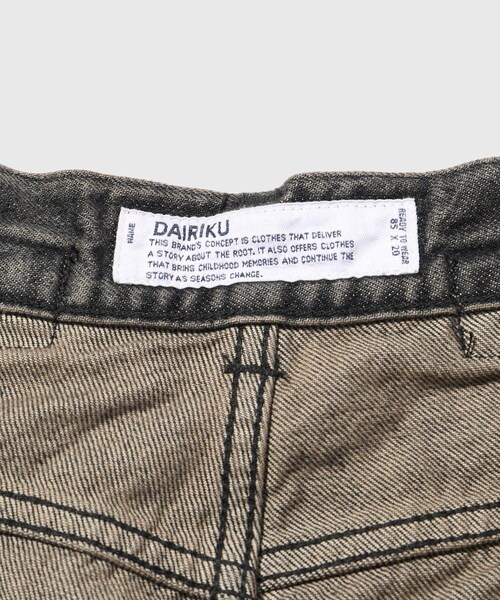 ADAM ET ROPE'(アダムエロペ)の「【DAIRIKU/ダイリク】Straight Vintage Denim Pants(デニムパンツ・メンズ・ブラック・L/M/S)」の13枚目の写真