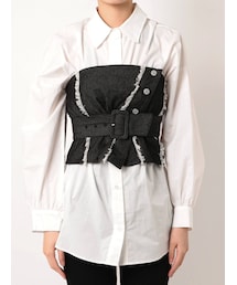 EMODA | フリンジビスチェシャツ(シャツ/ブラウス)