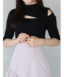 MERCURYDUO | 2WAYカットアウトニット(ニット/セーター)