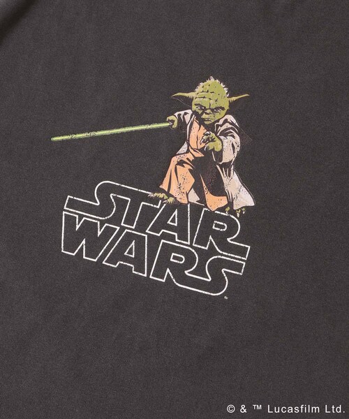 URBAN RESEARCH Sonny Label（アーバンリサーチサニーレーベル）の「STARWARS / ピグメントTシャツ（Tシャツ/カットソー・メンズ・yoda/episode1/falcon・M/L）」の18枚目の写真