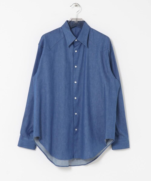 URBAN RESEARCH(アーバンリサーチ)の「semoh Eastern Western Shirts(シャツ/ブラウス・メンズ・LIGHT BLUE・2/3)」の2枚目の写真