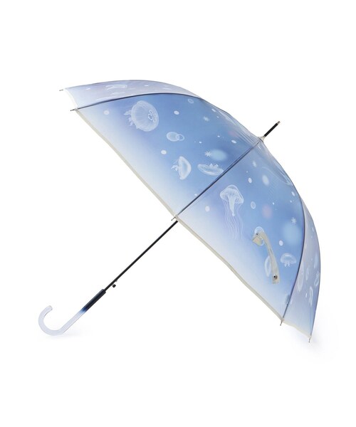 ROPE' PICNIC（ロペピクニック）の「【えのすい×Wpc.】アンブレラ（長傘・レディース・ブルー/サックス・F）」の6枚目の写真