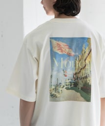 URBAN RESEARCH DOORS | FORK&SPOON Monet art t-shirts(Tシャツ/カットソー)