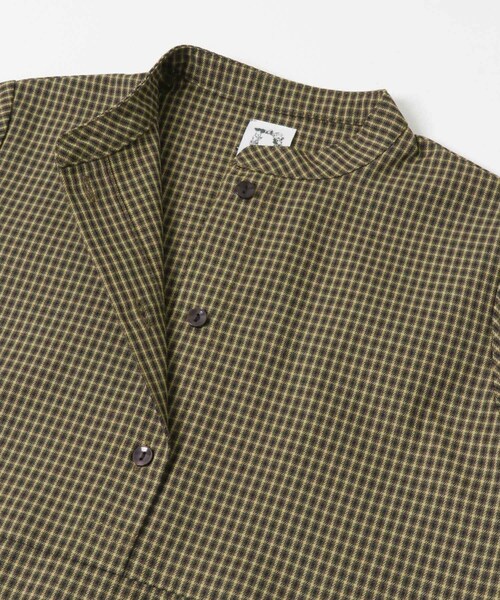 URBAN RESEARCH DOORS（アーバンリサーチドアーズ）の「『親子リンク』『UR TECH』チェック柄ワンピース(KIDS)（ワンピース・キッズ・BROWN/NAVY・105/120/135）」の11枚目の写真