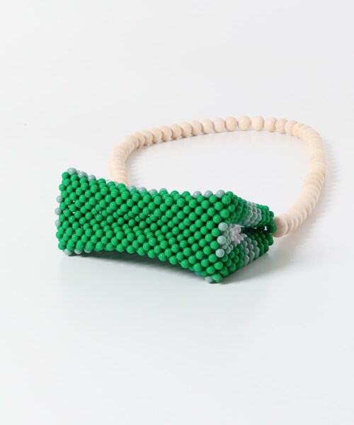 URBAN RESEARCH DOORS（アーバンリサーチドアーズ）の「TOOS　wood ball shoulderbag（ショルダーバッグ・レディース・green・one）」の5枚目の写真