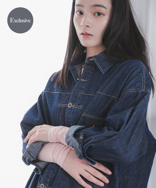URBAN RESEARCH DOORS(アーバンリサーチドアーズ)の「『別注』Lee×DOORS COWBOY SHIRTS(シャツ/ブラウス・レディース・BLUE/NAVY・One)」の3枚目の写真