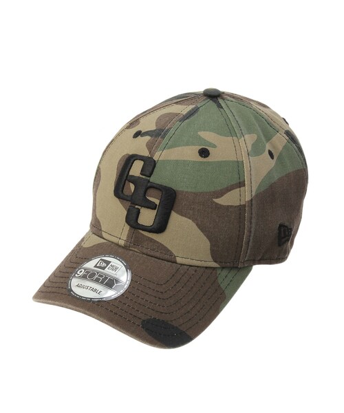 GYDA(ジェイダ)の「GYDA×NEW ERA GG BIG LOGO CAP(キャップ・レディース・アイボリー/ブラック/ミックス・F)」の6枚目の写真