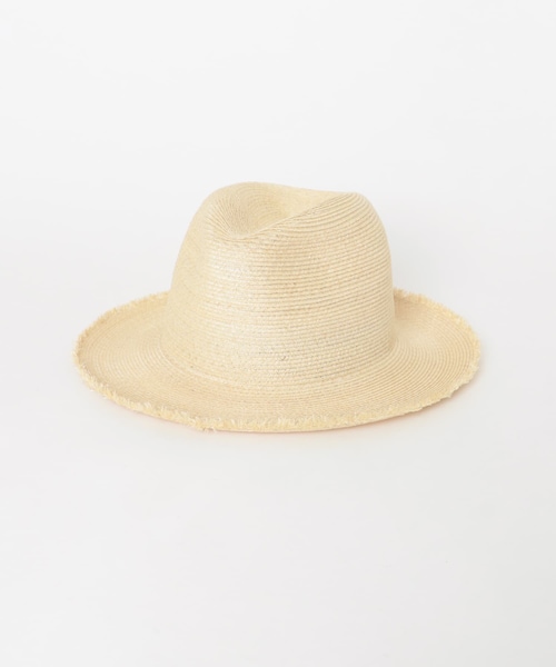 URBAN RESEARCH(アーバンリサーチ)の「KIJIMA TAKAYUKI ABACA CENTER CREASE HAT(ハット・メンズ・BEIGE・2)」の1枚目の写真
