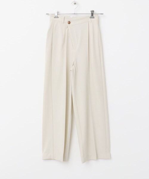 URBAN RESEARCH ROSSO（アーバンリサーチロッソ）の「ヘリンボーンラップストレートパンツ（その他パンツ・レディース・IVORY/CHARCOAL・36/38）」の11枚目の写真