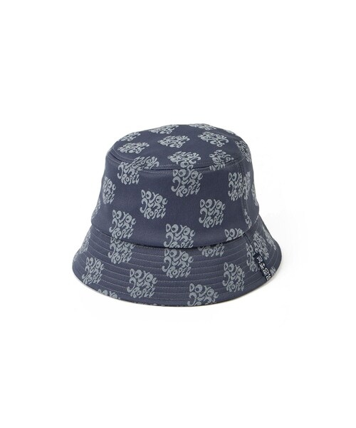 ROPE'（ロペ）の「ジャガードハット（ハット・レディース・ホワイト/ネイビー/ターコイズ・F）」の2枚目の写真