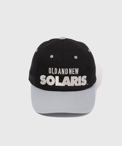 ADAM ET ROPE'（アダムエロペ）の「【SOLARIS&CO./ソロリスアンドコー】TRAPBOY（キャップ・レディース・ブラック/ライトグレー・F）」の4枚目の写真