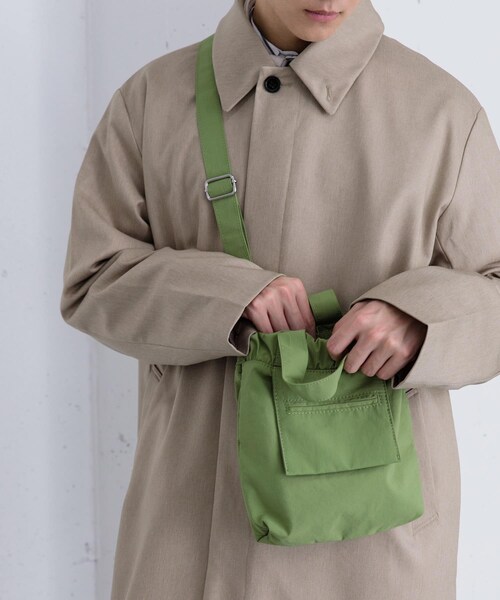 SENSE OF PLACE by URBAN RESEARCH(センスオブプレイスバイアーバンリサーチ)の「ナイロンミニショルダーバッグ(ショルダーバッグ・メンズ・GREEN/BLACK/GREIGE・one)」の11枚目の写真